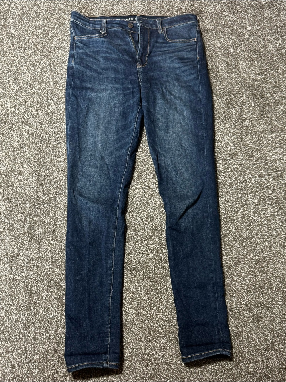American Eagle Outfitters Dark Blue Skinny Jeans
